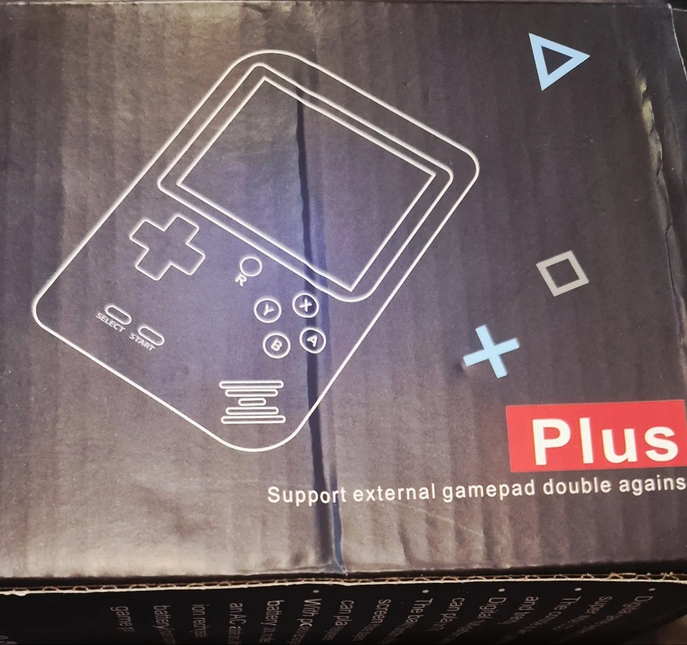 Handheld Game Console - Black 3.0
